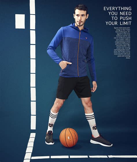 TechnoSport Full Sleeve Dry Fit Hoodie Jacket for Men PL-66 (Royal Blu ...