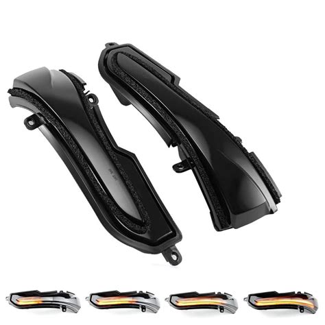 Car Sequential Turn Signal Light Dynamic LED Side Mirror Marker Lamp ...