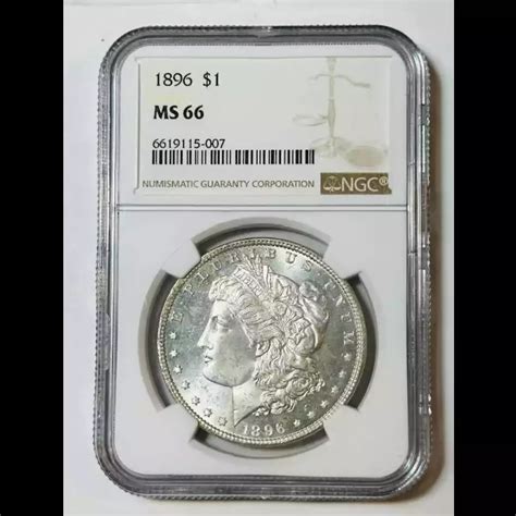 1896 Morgan Silver Dollar NGC MS-66 PL Surfaces! - Bob Paul Rare Coins