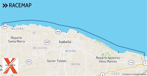 Guajataca SUP Challenge » Racemap