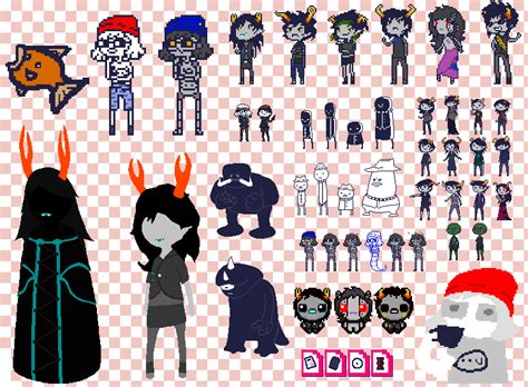 Homestuck Pixel Sprite Base