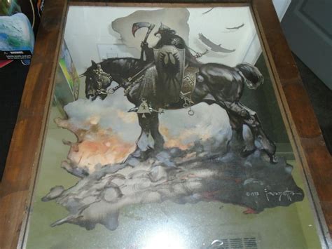 Frank Frazetta: Death Dealer Art (framed / mix media) | #2005420373