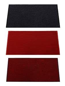 Buy Kuber Industries Microfiber Anti Slip 3 Pieces Door Mat 14"x21 ...