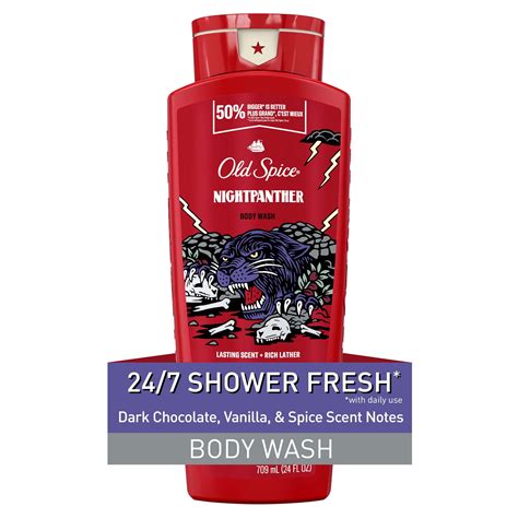 Old Spice Body Wash for Men, Night Panther, 24 fl oz - Walmart.com