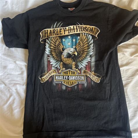 Oversized Harley Davidson Tee - Depop
