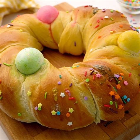 Sourdough Italian Easter Bread - Long Fermented Recipe