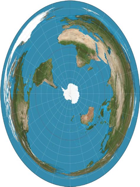 Azimuthal Equidistant Projection 的图像结果