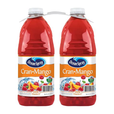Ocean Spray Cran Mango Juice Drink, 2 pk./96 oz. | BJ's Wholesale Club