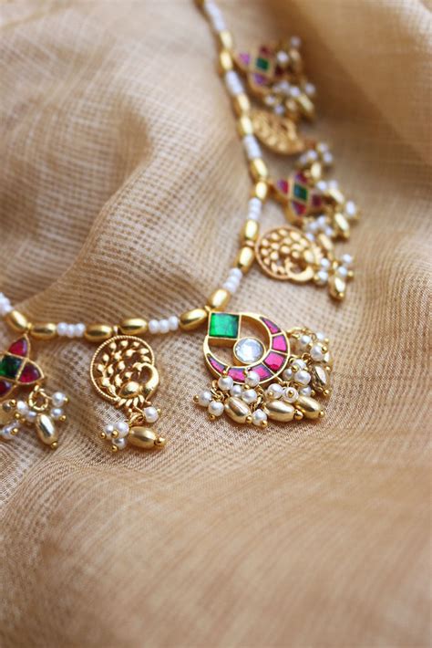 Chaand Peacock Jadau Set – zahana