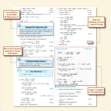 PW CBSE Class 10 Mathematics Made Easy Handwritten Notes with Question ...