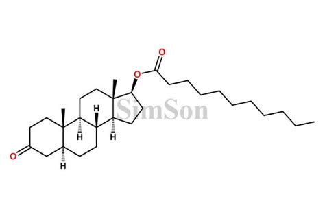 5a-Dihydrotestosterone Undecanoate | CAS No- 6804-12-2 | Simson Pharma ...