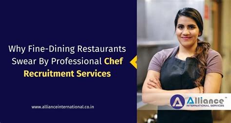 Why Fine-Dining Restaurants Use Professional Chef Recruitment