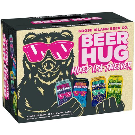 Goose Island Beer Hug IPA Mixed Twelver, 12 pack 12 fl. oz. Aluminum ...