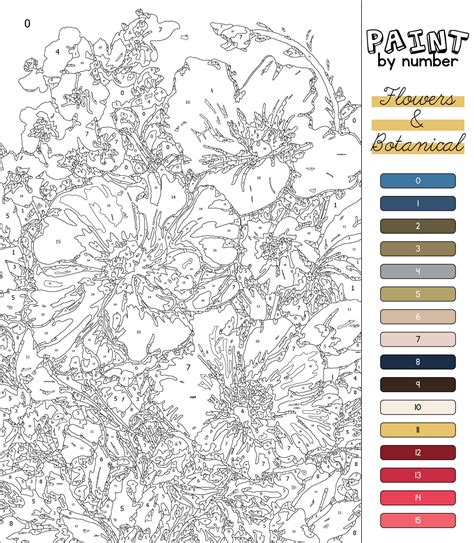 20 best paint by number printable templates pdf for free at – Artofit