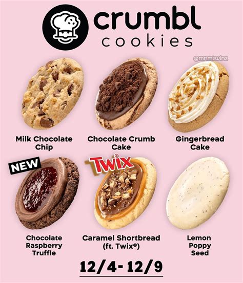 All crumbl cookie flavors real photos printable list – Artofit