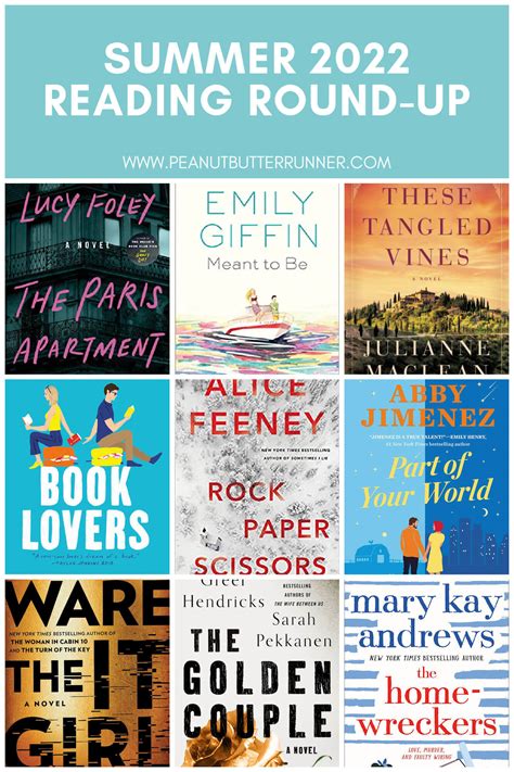 Summer 2022 Reading Roundup + Fall Reading List - Peanut Butter Runner
