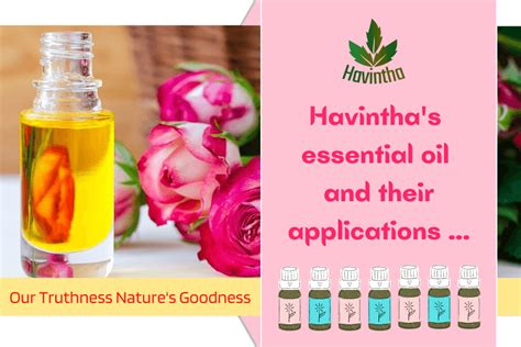 Havintha's essential oils and their applications .. - Havintha