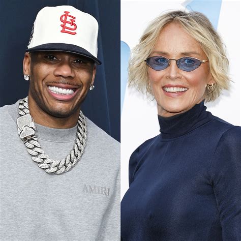Sharon Stone Date With Rapper Nelly