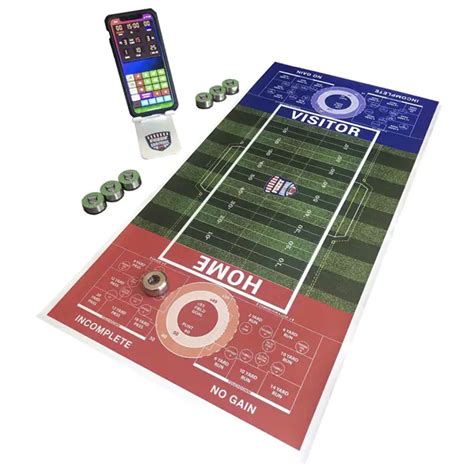 Fozzy Football Tabletop American Rules Football Board Game Played ...