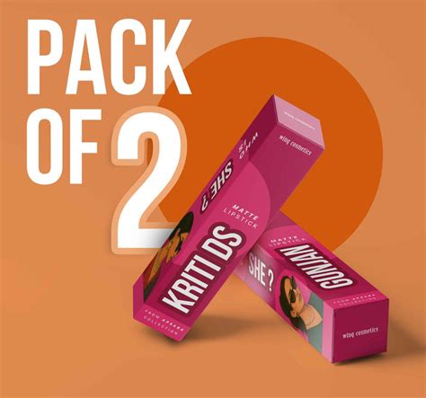 Kriti Ds plus Gunjan (2 lipstick combo) – Winq Cosmetics