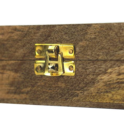 Buy Premium Traditional Mango Wood Masala Box 9 - OGGN HOME