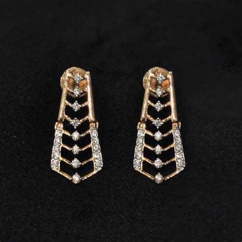 Buy Trapezoidal Shape Earring in Kerala, India | Chungath Jewellery ...