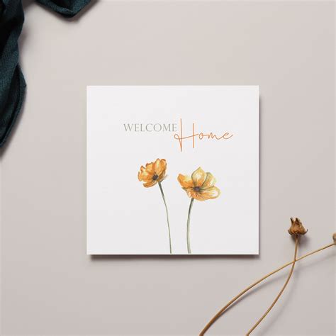 Welcome Home Card | Welcome home cards, Welcome card, Card drawing