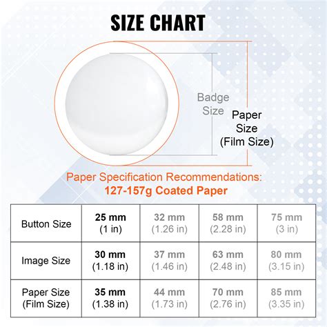 VEVOR Buttonmaschine Knopfmachermaschine 25mm 500Stk ...
