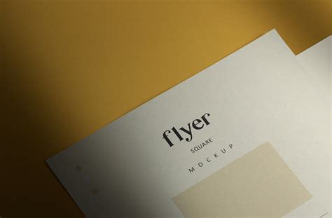 Sophisticated Square Flyer Design Showcase | ZippyPixels