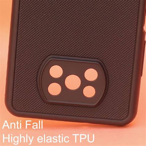 Black Niukin Silicone Case for Poco X3 – The Hatke