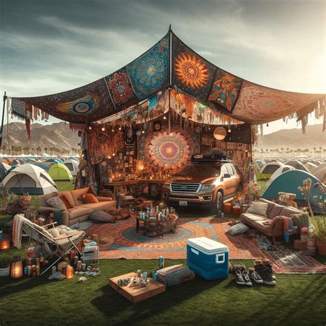 I asked AI to make the most ideal Coachella car camping set up : r ...