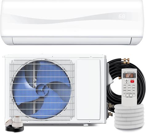 Amazon.com: SIMOE 12000BTU Mini Split AC & Heating System, Wall-mounted ...