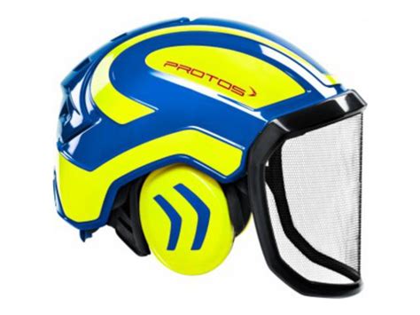 Casque de protection pour travaux forestiers Protos PFANNER par PLUCEO ...