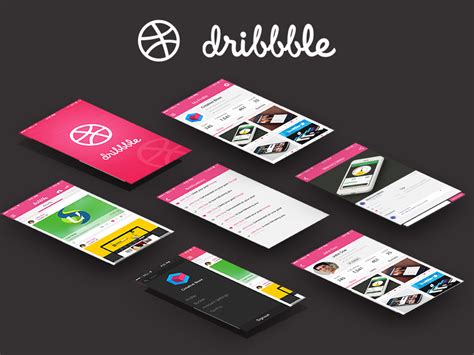 Dribbble IOS App by Creative Boxx™ on Dribbble