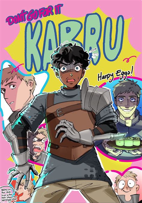 laios thorden and kabru (dungeon meshi and 1 more) drawn by myszkaa ...