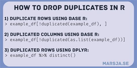 Image result for How to Remove Duplicates Using R
