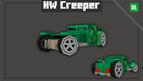 Hot Wheels Minecraft Character Cars Addon for Minecraft