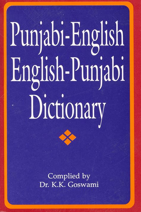 Buy Punjabi-English/English-Punjabi Dictionary Book Online at Low ...
