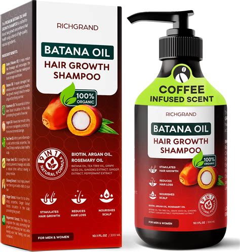 Amazon.com: Batana Oil Shampoo for Hair Growth - Routine Shampoo for ...