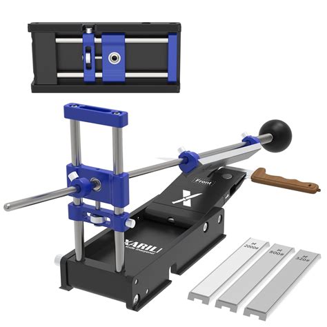 XARILK Foldable & Portable Knife Sharpening System, Adjustable Knife ...