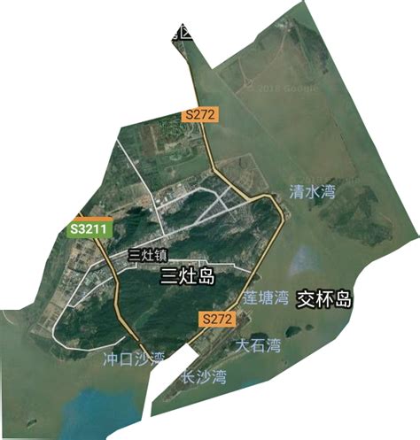 南水镇高清卫星地图,Bigemap GIS Office