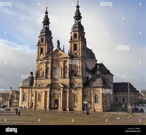 the Fulda Cathedral in Fulda, a city in Hesse, germany Stock Photo - Alamy