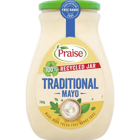 Calories in Praise Traditional Squeezable Mayonnaise calcount