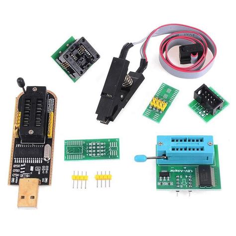 RYGRZJ Ch341 Programmer Adapter+soic8 Adapter+ Sop8 Clip India | Ubuy