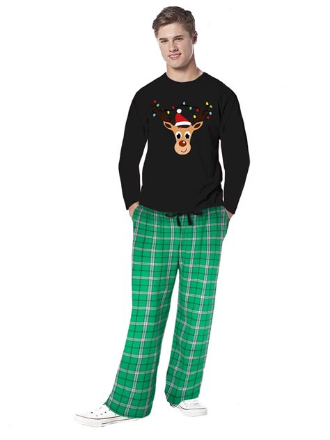 Awkward Styles Family Christmas Pajamas for Men Xmas Deer Xmas Men ...
