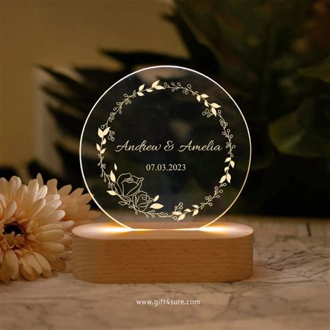 ACRYLIC LED NAME LAMP – Gift 4 Sure