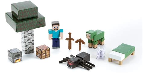 Buy Mattel Minecraft Overworld Noob Adventure Pack Figures Accessories ...