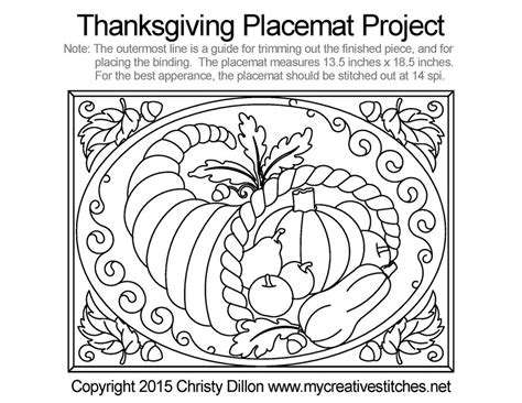 Thanksgiving Table Runner Patterns Free 的图像结果