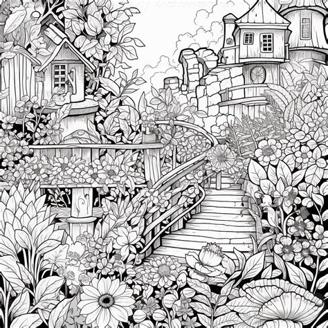 Free Printable Garden Coloring Pages
