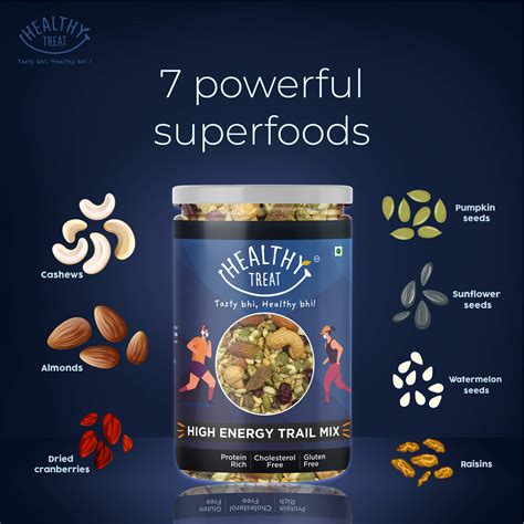 Healthy Treat High Energy Trail Mix | Energize Your Day Now! - HEALTHY ...